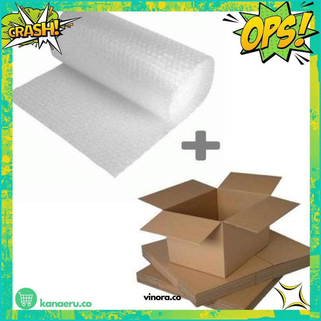 

[ Packing Tambahan !! ] Kardus Dan Buble Warp Kilat