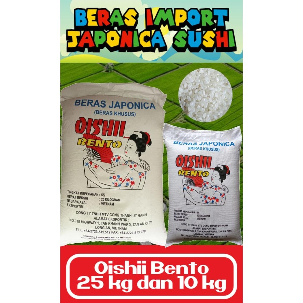 

Beras Jepang Japonica 10kg