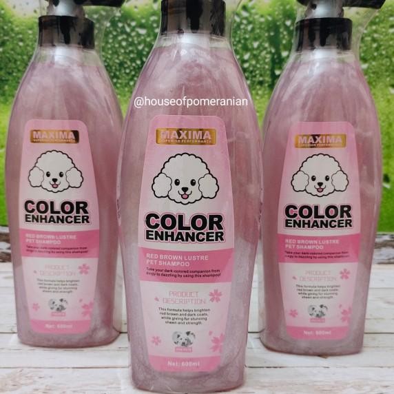 Dog Red Brown Shampoo Organic Red Poodle 600Ml Anjing