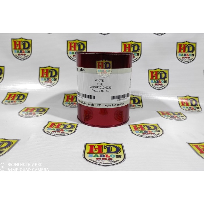 

TINTA SABLON KACA SJ81 PUTIH