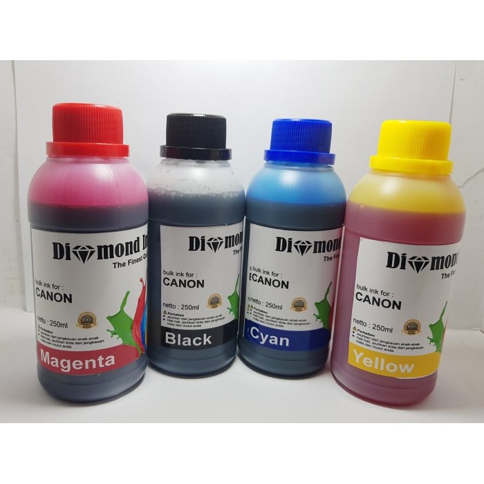 

PAKET TINTA CANON REFILL 250ML DIAMOND INK BEST QUALITY GRADE A
