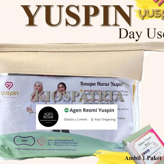 Yuspin Day Use Pembalut Kain Anti Iritasi | Pembalut Kain Sehat Hemat