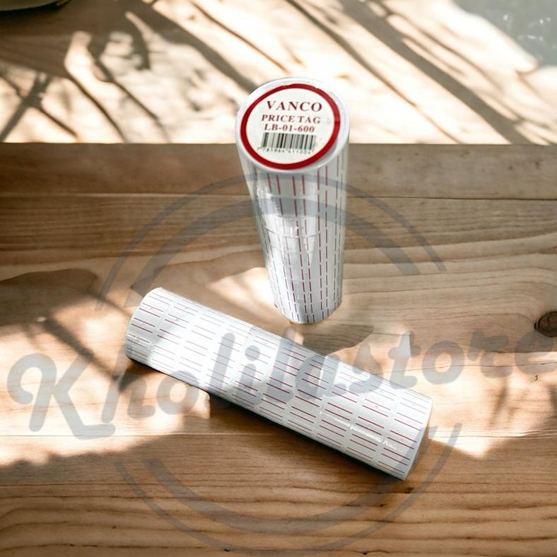 

Refill Label Harga Roll Vanco isi 10 pcs LARIS