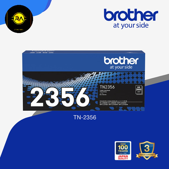 Toner Brother TN 2356 TN-2356 TN2356 Black Original