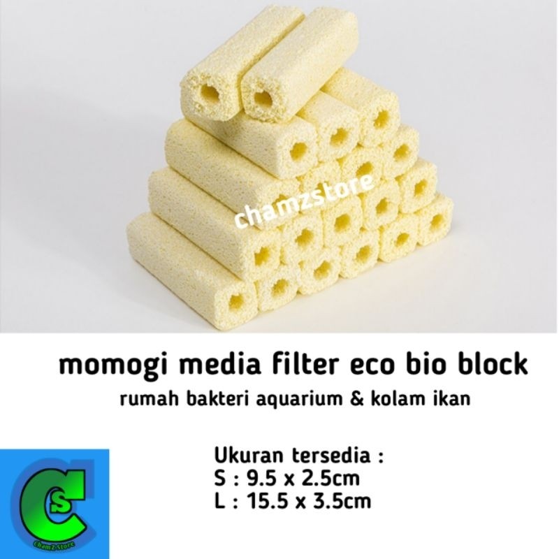 MURAH MOMOGI MEDIA FILTER ECO BIO BLOCK IMPORT / MEDIA FILTER AQUARIUM / MEDIA FILTER KOLAM / MOMOGI