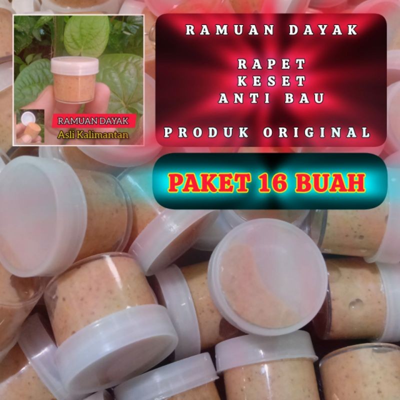 

16 BUAH - RAMUAN DAYAK BUJANG HERBAL