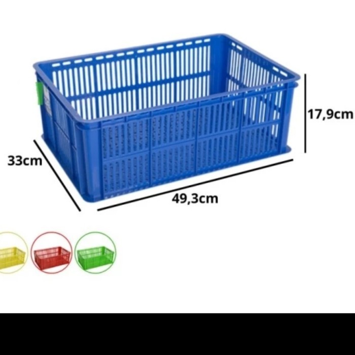 ------] Box Kontainer Industri Container Keranjang Paket Krat Rak Piring Gelas