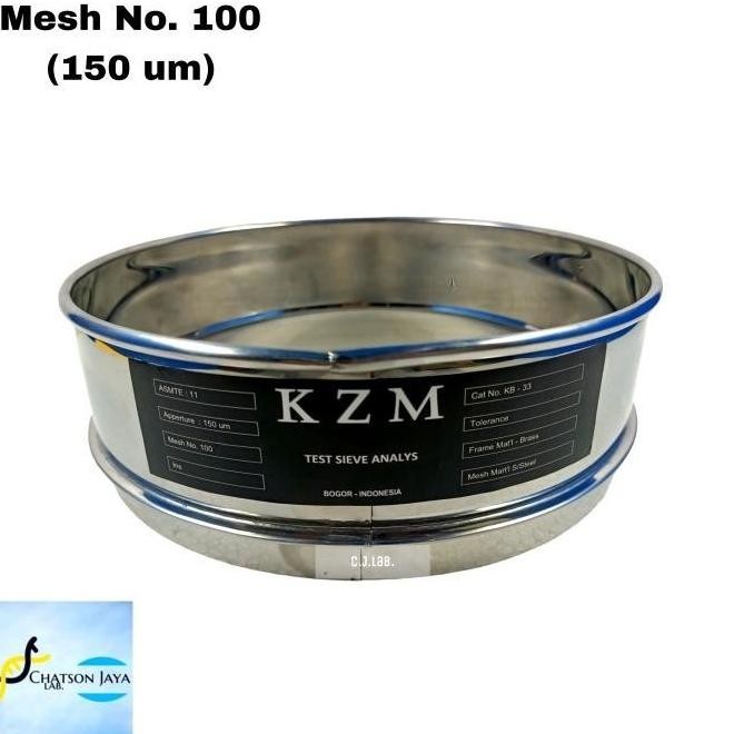 Sieve Ayakan Stainless Mesh 100 Test Mesh 100 (150 um)