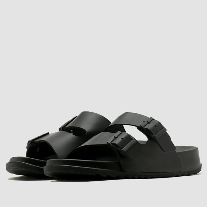 BRODO - SANDAL CASUAL PRIA WIRA CRUISE FULL BLACK *BEST SELLER* ORIGINAL DAN TERPERCAYA