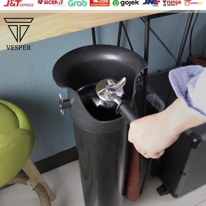 

Terlaris Knock Box Tube Bin Big Tall Barista / Wadah Ampas Kopi Floor Standing Ready Stok