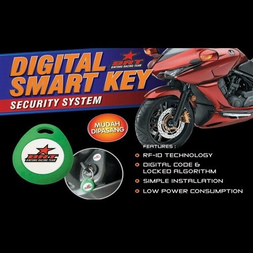 ALARM MOTOR HONDA BEAT POP FI INJECTION I-MAX DIGITAL SMART KEY