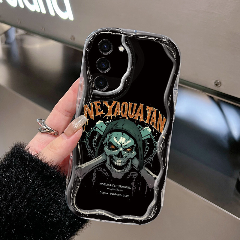 Casing Hp Untuk Samsung Galaxy S23 Plus S23 Ultra S23 FE Case Casing pola kematian Kasing ponsel Ces