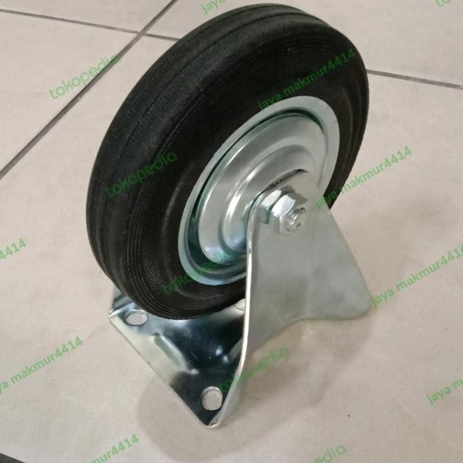 [ Bv ] Roda Karet 6 Inch Mati Roda Troli Karet 6 Inch Mati