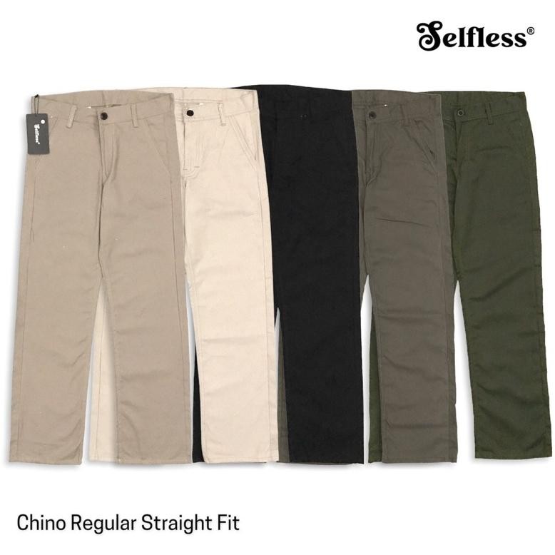 TERLARIS SELFLESS Celana Chino Panjang Reguler Loose Standar Fit dg-78