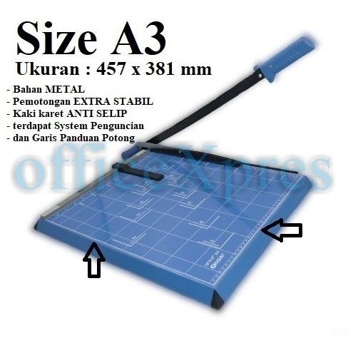 

ORIGINAL Pemotong Kertas / Paper Cutter Origin / Alat Potong Kertas / Paper Trimmer tu-67