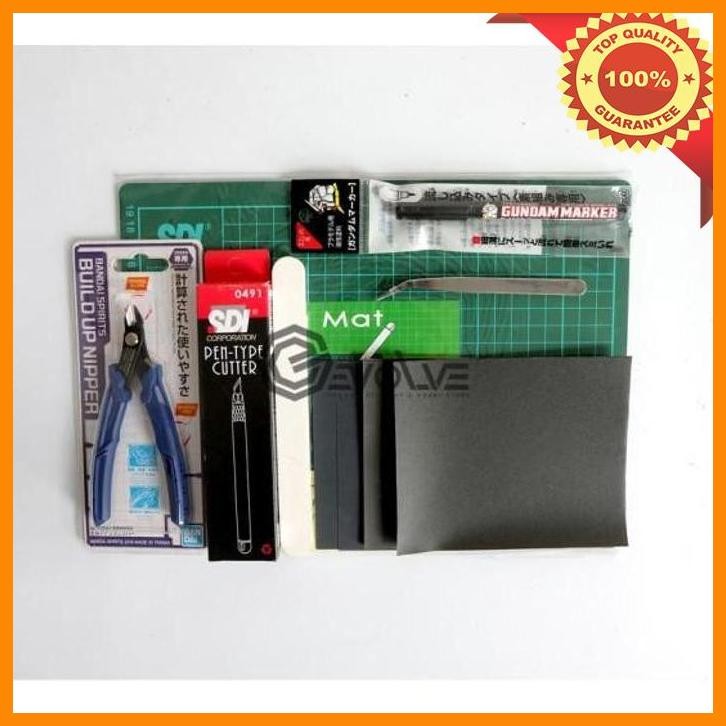 

(EVOL) MODELER TOOL SET WITH A4 CUTTING MAT AND BUFFER