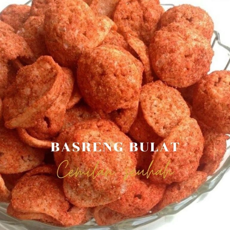

10.10 Basreng Bulat Pedas Daun Jeruk Isi 1Kg Murah