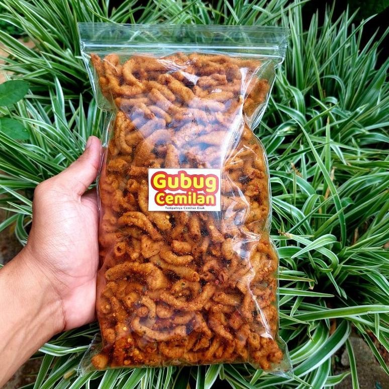 

Buruan Usus Pedas 500Gram Daun Jeruk Krispy Grosir