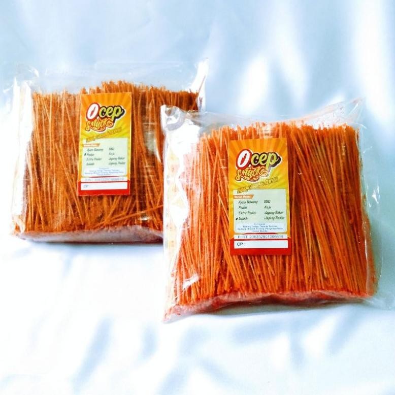 

Flash Sale Mie Lidi Kemasan Kiloan Anti Keras / Mie Lidi Kiloan Murah / Mie Lidi Ocep Snack High Quality