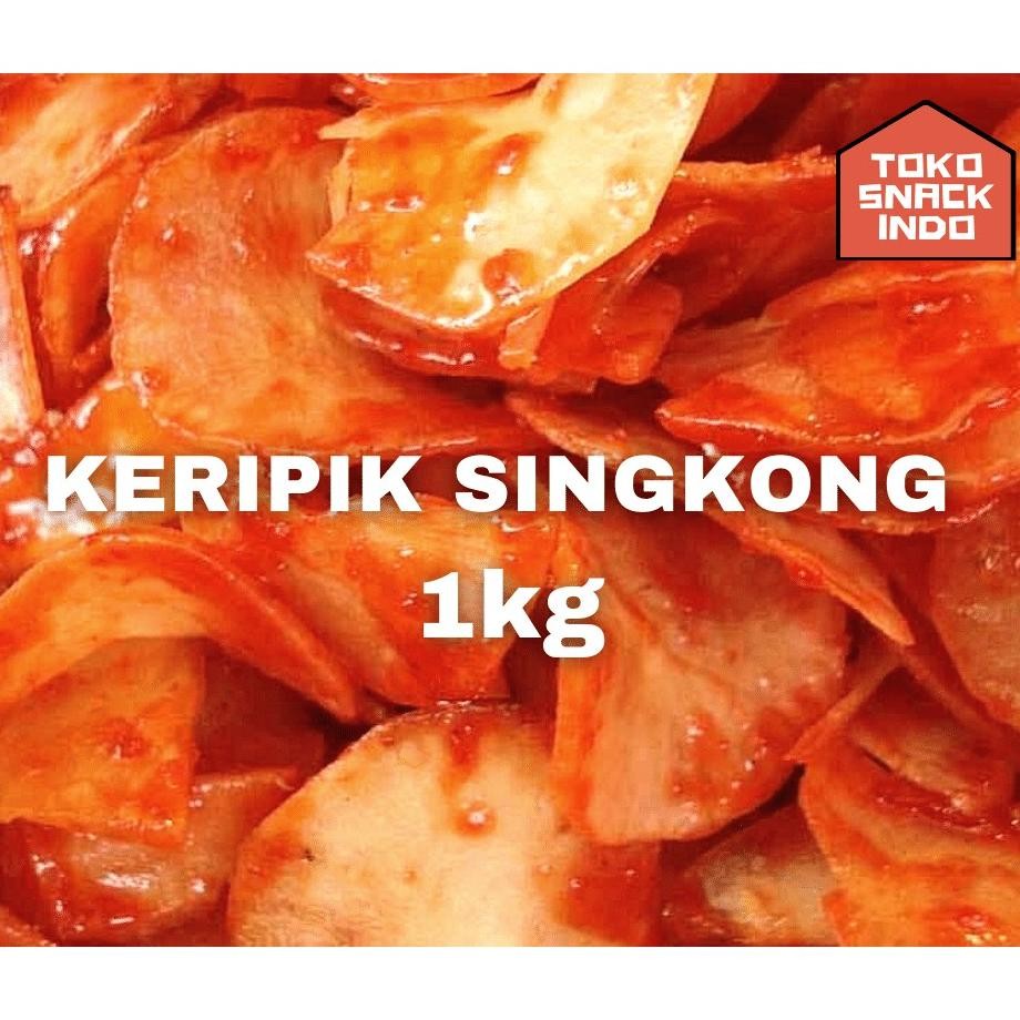 

Termurah Keripik Singkong Pedas 1Kg Grosir