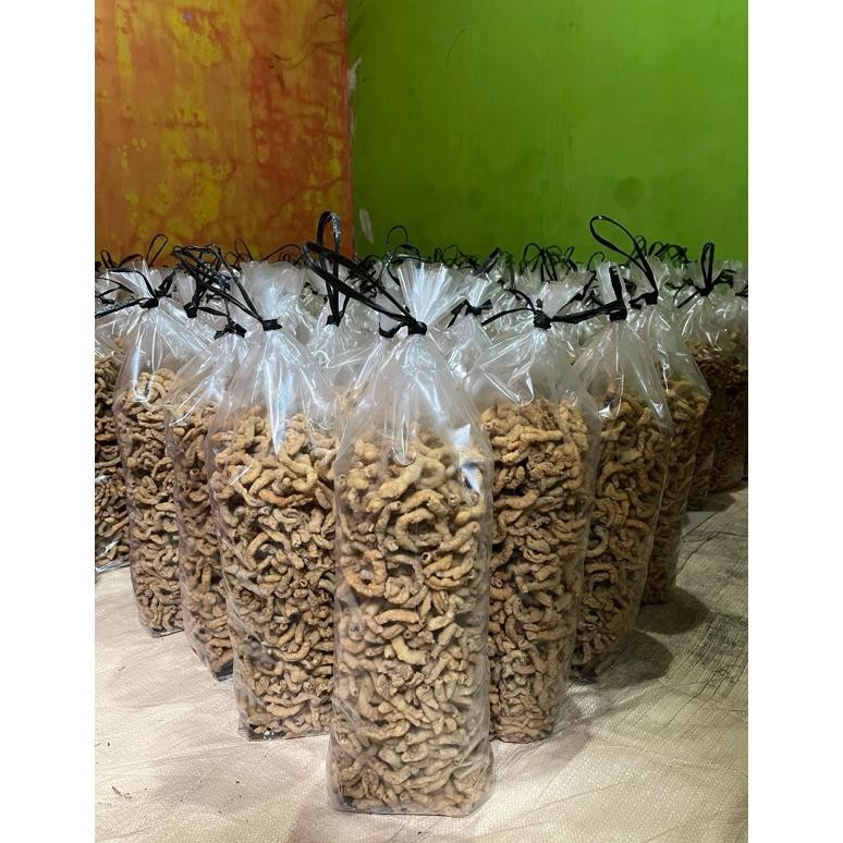 

10.10 Keripik Usus Ayam Crispy 2Kg Free Kardus Murah