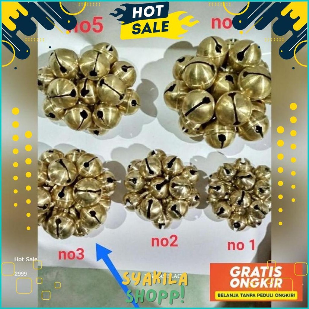 Klinting Kuningan/Gong Seng. Klintingan Bahan Kuningan (Murmer)