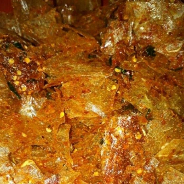 

Ori Keripik Kaca Extra Pedas Daun Jeruk Isi 500Gram Murah