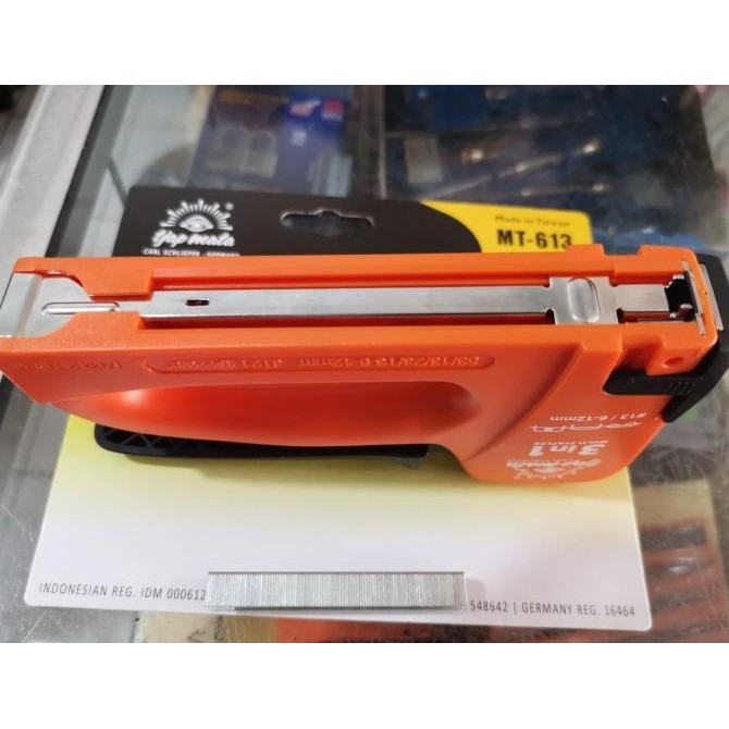 

Staples Gun Tacker Tjap Mata 3 In 1 Staple Jok Tembak Hekter 3 Way [ Claubstore ]