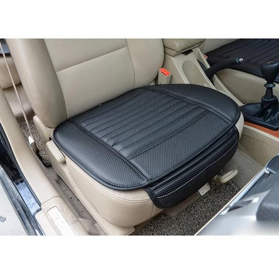 Cover Bantal Bantalan Alas Duduk Kursi Jok Mobil Kulit