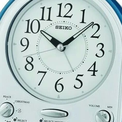 Jam Weker Meja Seiko Qhp003L 18 Melody Qhp003