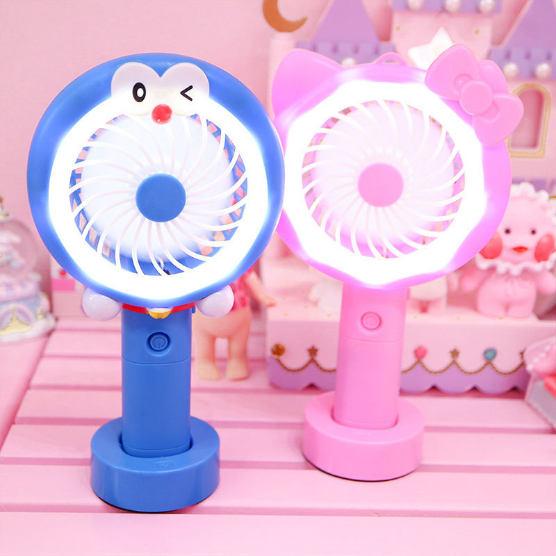 

Kipas Angin Kecil Lipat Genggam, Lampu Malam Portabel untuk Siswa