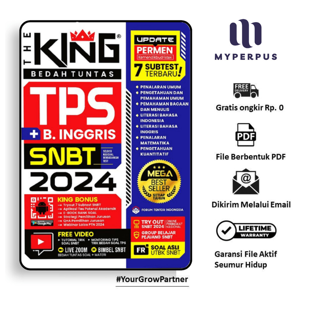 

1413. The King SNBT 2024 + TPS Bhs Inggris