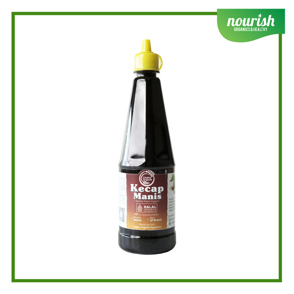

Lingkar Organik, Organic Sweet Soy Sauces 350 ml (Kecap)