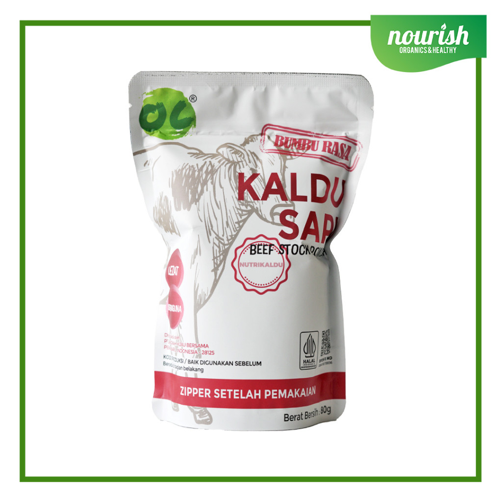 

Organic Center, Beef Stock 80 gr (Kaldu Sapi NO MSG)