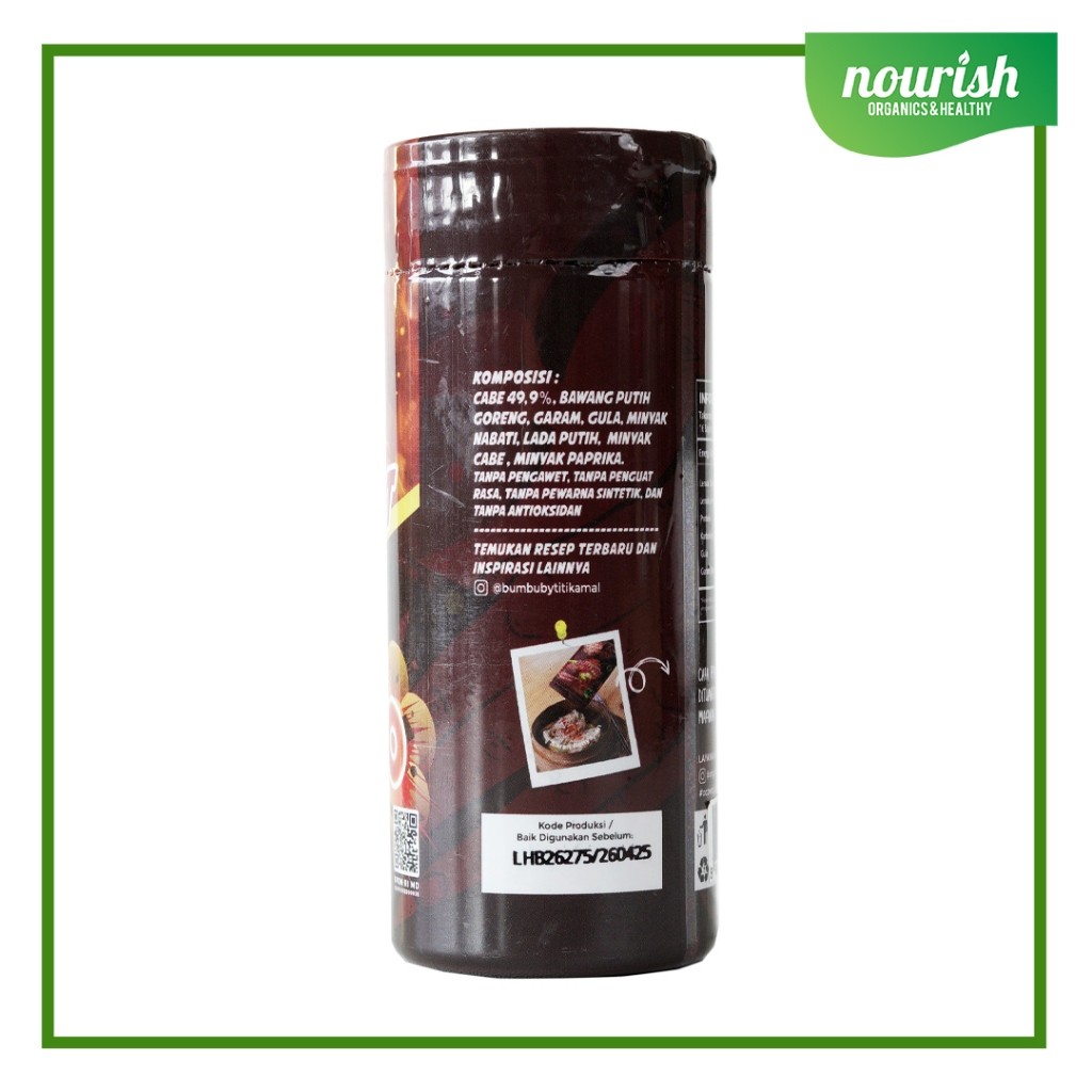 

Organic Center, Crazy Hot Chili Powder (BonCabe NO MSG) 80gr Level 10