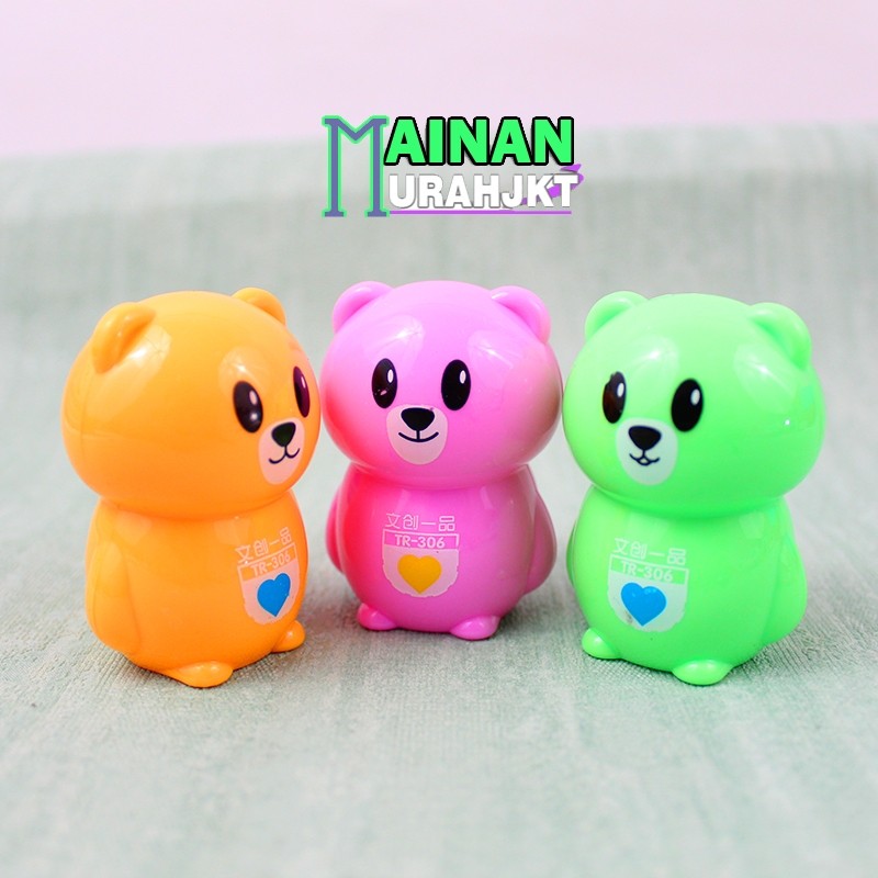 

FIGUREANS ATK RAUTAN BERUANG MINI LUCU TR-306 ATK SERUTAN MINI LITTLE BEAR PENCIL SHARPENER PANDA