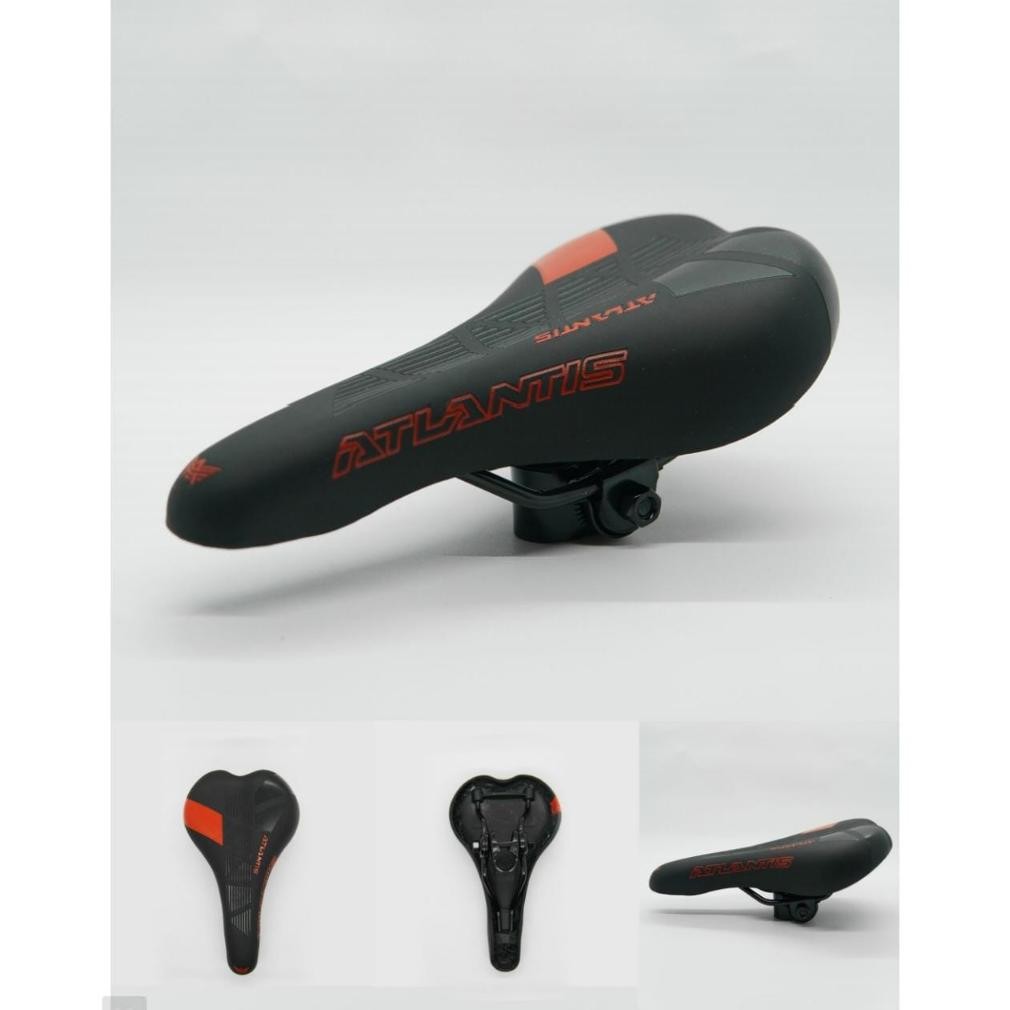 COD Saddle Sadel Sepeda AT MTB Fast MTB Gunung Fixie BMX Lipat Jok Atlantis y-4