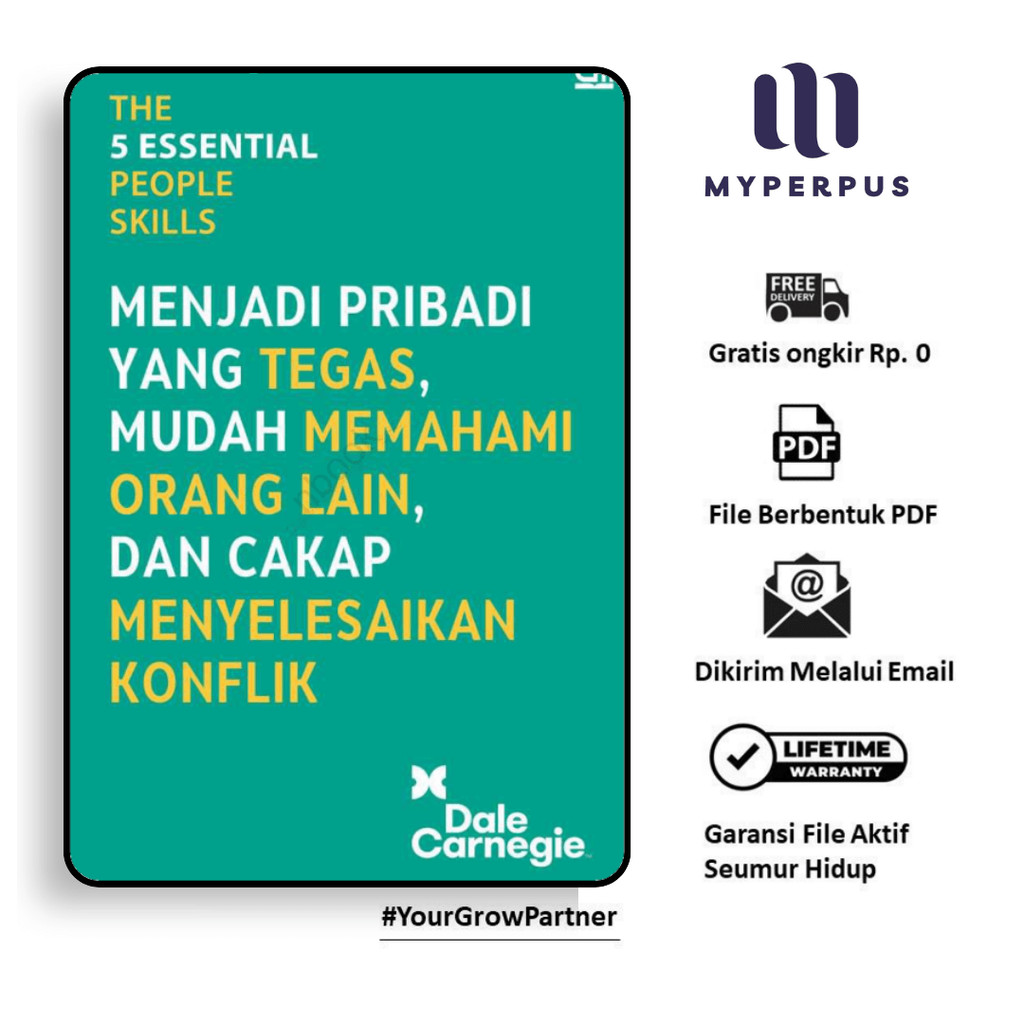 

529. THE 5 ESSENTIAI PEOPLE SKIIIS MENJADI PRIBADI YANG TEGAS, MUDAH MEMAHAMI ORANG LAIN, & CAKAP MENYELESAIKAN KONFLIK (MP)