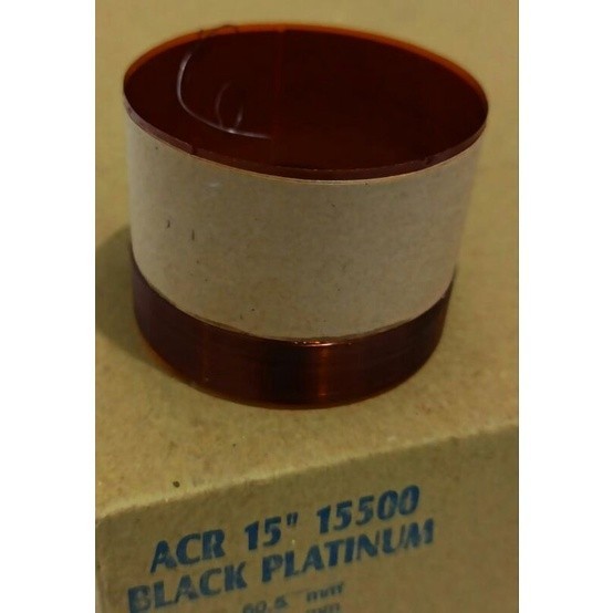 BISA COD SPUL SPOL SPOOL SPEAKER 15INCH 15 INCH ACR BLACK PLATINUM 15500 VOICE 60.5MM STOCK READY