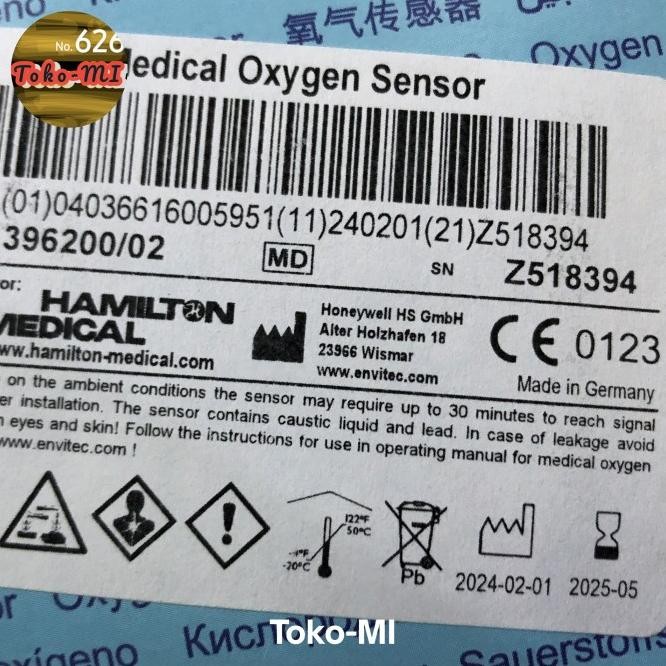 O2 Cell Sensor Ventilator Hamilton