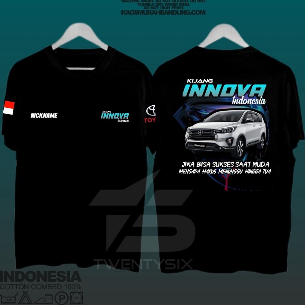 Promo Kaos Custom Kijang Innova Club