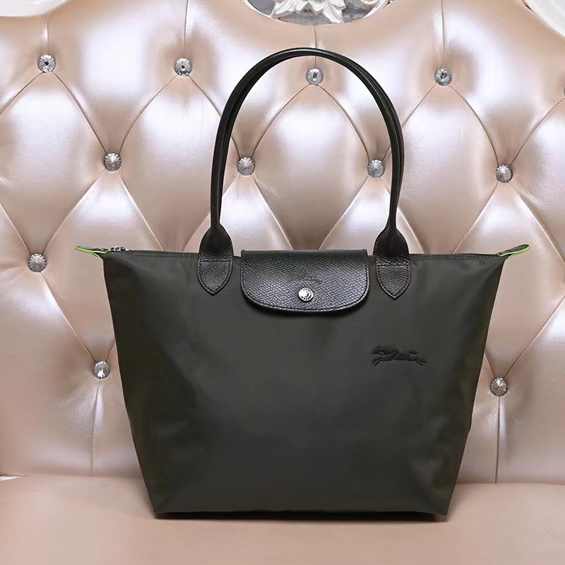 100％ Legal asli【LONGCHAMP】Neo LE 1899 / 2605 / 1621 919 Le Pliage Green Series 2021 gaya terbaru Tas
