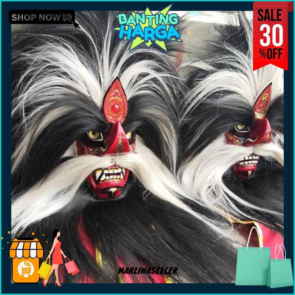 Ganongan Dewasa Premium / Ganong Super / Barongan / Topeng / Buto Promo