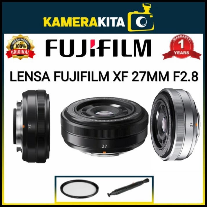 Fujifilm Fujinon Xf 27Mm F/2.8 / Lensa Fujifilm Xf 27Mm F2.8