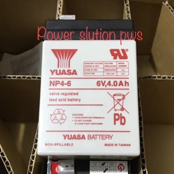 Panasonic Aki Kering 6V4.5AH