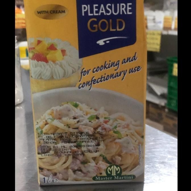 

Pleasure Gold / Cooking Cream / Whipping Cream / Krim serbaguna 1 Ltr