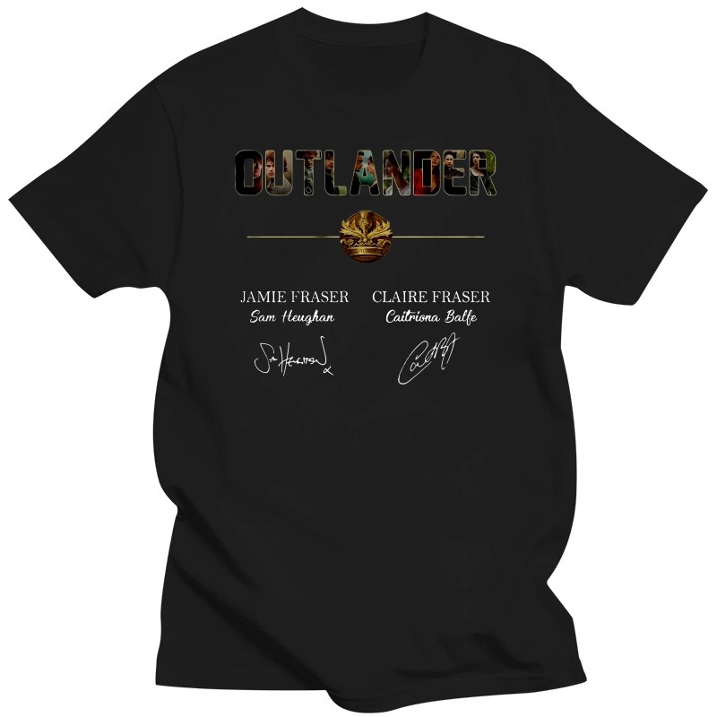 Kaos Pria Outlander Jamie Fraser Dan Kaos Claire Fraser