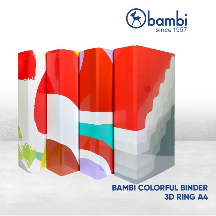 

Amberela Bambi Binder 3D Ring A4 2110012 Edisi Kemerdekaan Merah Putih