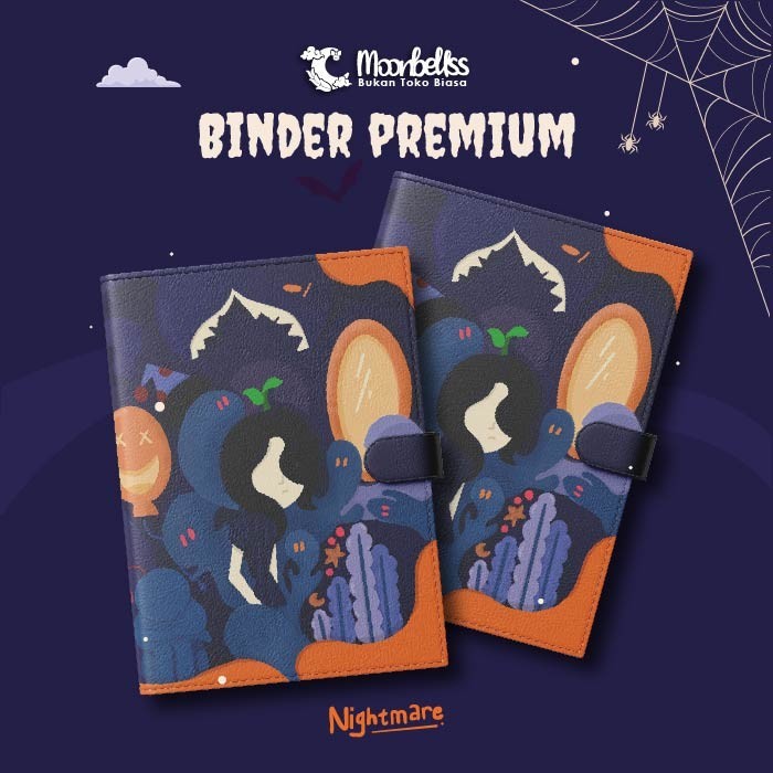 

Amberela - Binder Premium Ring A5 Bonus Pulpen, Kertas, Sticker