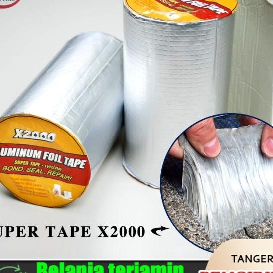 

Tape X2000/Alunium Foil Tape/Lakban Anti Bacor